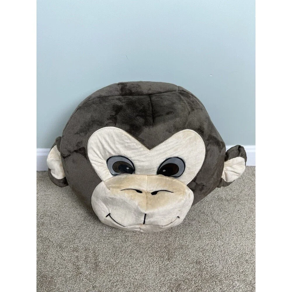 Spirit Halloween Monkey Mascot Costume Kids Child Size S/M Inflatable Banana EUC